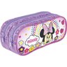 Kit Mochila Minnie Rosa 8942 Costas Lancheira E Estojo Duplo - 9