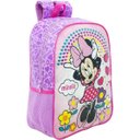 Ver imagem 3 de Kit Mochila Minnie Rosa 8942 Costas Lancheira E Estojo Duplo