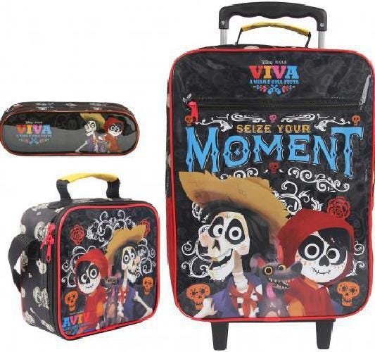 Kit Mochila Escolar Viva A Vida E Uma Festa Lancheira Estojo - 1