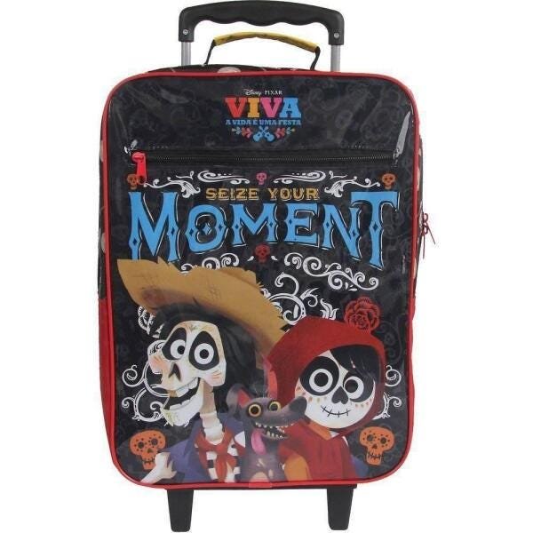 Kit Mochila Escolar Viva A Vida E Uma Festa Lancheira Estojo - 2