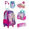 Kit Mochilete Mochila Barbie Infantil Completo Escolar - 1