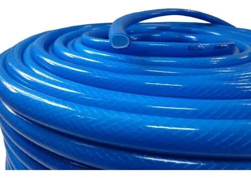 Mangueira Siliconada Flexível Construção Civil Azul 1/2" 100mt - 1