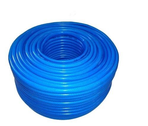 Mangueira Siliconada Flexível Construção Civil Azul 1/2" 100mt - 2