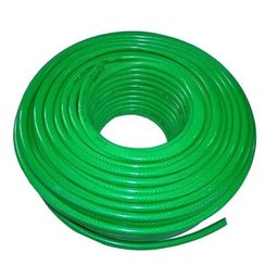 Mangueira Siliconada Flexível Construção Civil Verde 1/2" 50mt - 2