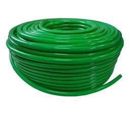 Mangueira Siliconada Flexível Construção Civil Verde 1/2" 50mt - 1