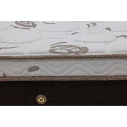 Cama Box King: Colchão Molas SuperPocket Ensacadas Ortobom Sleep King Látex + Base CRC Courano Branc - 2