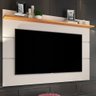 Painel para TV Até 70 Polegadas Vivare New 1 Prateleira Off White/Nature - Giga Móveis - 1