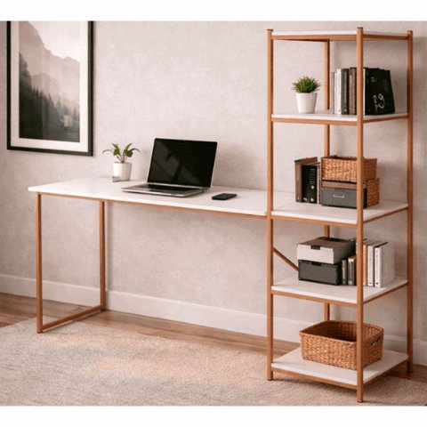 Escrivaninha Mesa para Estudo e Home Office Tower Klm Store