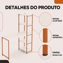 Ver imagem 4 de Escrivaninha Mesa para Estudo e Home Office Tower Klm Store