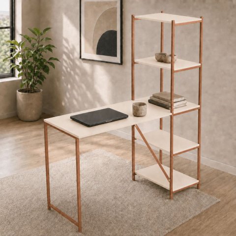 Escrivaninha Mesa para Estudo e Home Office Tower Klm Store