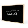 Quadro Lousa Para Escrita Giz Preto Madeira NEO 100X070 - 1