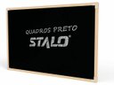 Ver imagem 1 de Quadro Lousa Para Escrita Giz Preto Madeira NEO 100X070