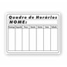 Quadro Planejamento Mensal - Planner - Horario 01 - 1