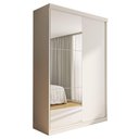 Ver imagem 2 de Guarda Roupa 2 Portas de Correr com Espelho 2 Gavetas Salvador Minastex Branco