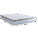 Ver imagem 2 de Colchão Casal Molas Ensacadas 138x188x22cm Dunas Hellen