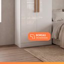 Ver imagem 7 de Guarda Roupas Modulado Closet Quarto Completo 6 Portas com Espaço para Cama Solteiro 0,88m Madrid