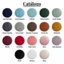 Ver imagem 7 de Almofada Redonda Veludo Premium 35cm Decorativa com Zíper e Enchimento - Azul Marinho