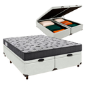 Ver imagem 1 de Cama Box Bau + Colchão Casal D33 Iso100 Ortobom