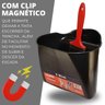 Caçamba de Mão para Pintura 2l com Clip Magnético + Pincel Trincha 38mm + Pincel Trincha 50mm - 8