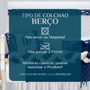 Ver imagem 7 de Kit Berço Safari Menino 11 Peças Estampado de Bichinhos + Naninha:marinho