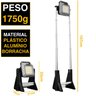 Luminária Refletor Dimerizável Led S/ Fio Recarregável 1m Preto - 5