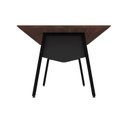 Ver imagem 5 de Mesa de Reunião 200cm para 8 Pessoas com Tampo Chanfrado Industrial Executive Preto