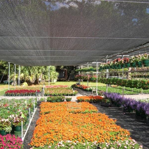 Tela Sombreamento Preta Jardim Planta Orta 50% 1,5 X 50 Mts - 3