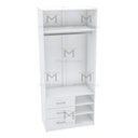 Ver imagem 3 de MÓDULO CLOSET CABIDEIRO + 3 GAVETAS E NICHOS M357.B MUNDI MOVEIS