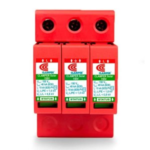 Dps - Dispositivo Proteção Surtos Dc/Cc Clamper Solar 150V 40Ka