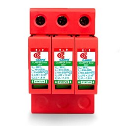 Dps - Dispositivo Proteção Surtos Dc/Cc Clamper Solar 300V 40Ka - 1