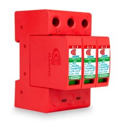 Dps - Dispositivo Proteção Surtos Dc/Cc Clamper Solar 300V 40Ka - 2