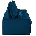 Ver imagem 5 de Sofá 5 Lugares 2.50 Mt Retrátil E Reclinável Sofatec Azul