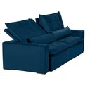 Ver imagem 4 de Sofá 5 Lugares 2.50 Mt Retrátil E Reclinável Sofatec Azul