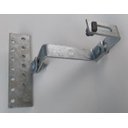 Ver imagem 3 de Estrutura Suporte Fixador para Perfil Painel Solar Galvanizado para Telha Cerâmica / Cimento com 10 Un