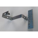 Ver imagem 4 de Estrutura Suporte Fixador para Perfil Painel Solar Galvanizado para Telha Cerâmica / Cimento com 10 Un