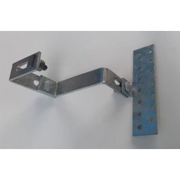 Estrutura Suporte Fixador para Perfil Painel Solar Galvanizado para Telha Cerâmica / Cimento com 10 Un - 4 Estrutura Suporte Fixador para Perfil Painel Solar Galvanizado para Telha Cerâmica / Cimento com 10 Un - 4