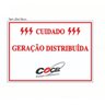 Placa Cuidado  Geração Distribuída Cocel Tam 25x18 PVC/Ps - 10Un - 3