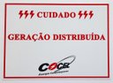 Ver imagem 2 de Placa Cuidado Geração Distribuída Cocel Tam 25x18 PVC/Ps - 10Un