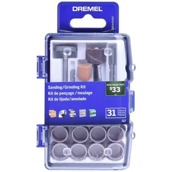 Kit Dremel C/31 Acessorios P/ Lixar e Afiar 727 - 4