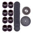 Ver imagem 3 de Kit Dremel C/31 Acessorios P/ Lixar e Afiar 727