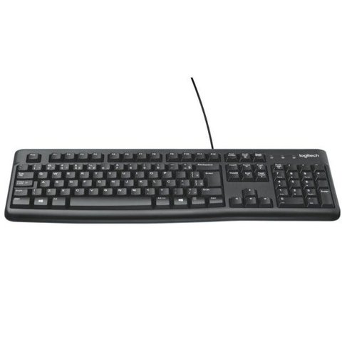 Teclado Logitech K120 USB Preto