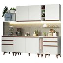 Ver imagem 3 de Armário de Cozinha Completa 260cm Branco Reims Madesa 06