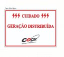 Ver imagem 3 de Placa Cuidado Geração Distribuída Cocel Tam 25x18 Pvc/Ps - 5Un