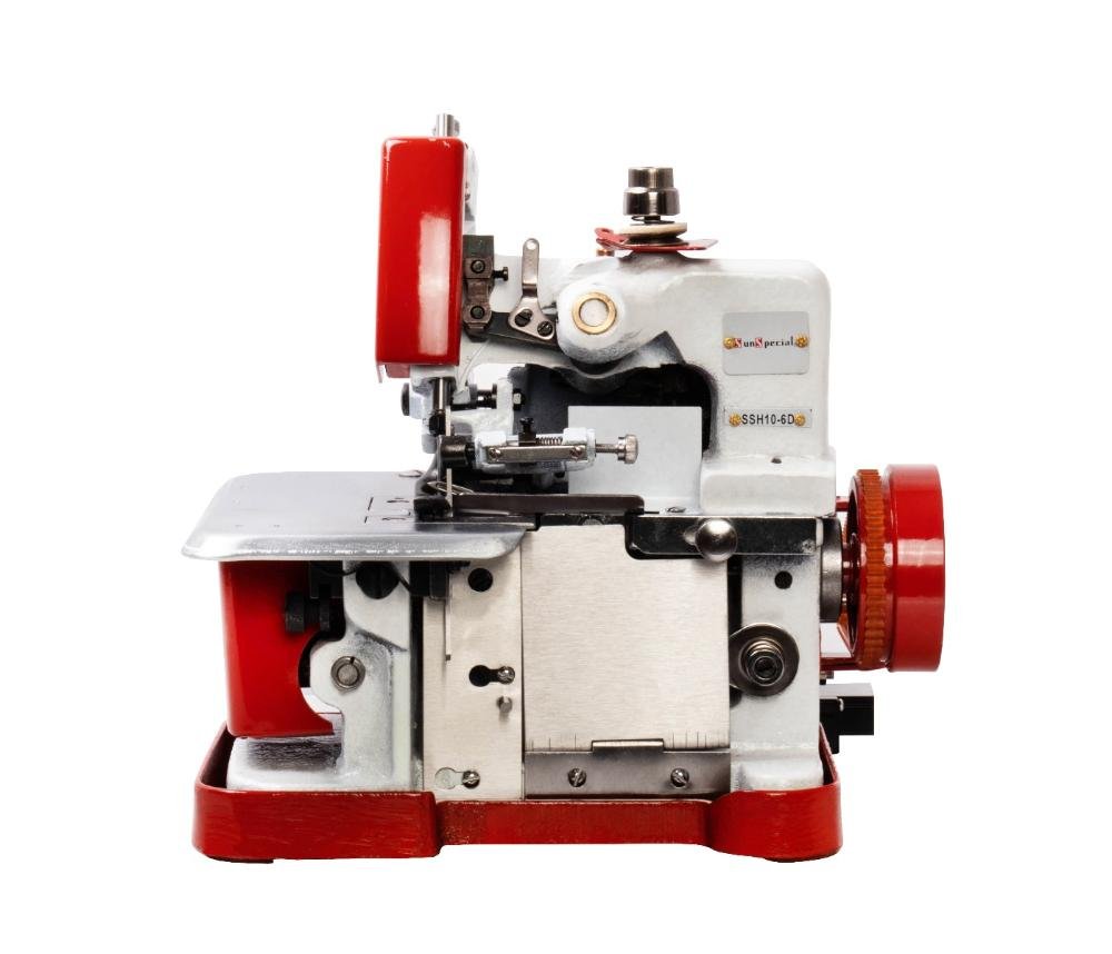 Máquina Costura Overlock Portátil Semi Industrial 01 Agulha 3 Fios 150W 1.350Ppm 220V Ssh10-6D