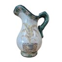 Ver imagem 1 de Jarro Decorativo Cerâmica Craquelada Fendi Palmeira Amarela 32cm Columbus Gold