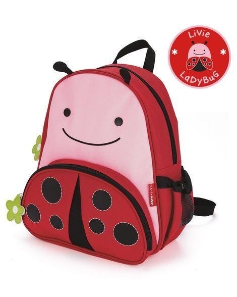 Mochila Skip Hop Zoo Joaninha 36M+ - Vermelho - 36M+ - 1