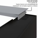 Ver imagem 4 de Mesa Diretor Dinâmica em L 2,00 m X 1,70 m com Tampo e Pés Painel Chanfrados e Armário Pedestal