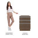 Ver imagem 5 de Balcão Armário de Cozinha 60 cm 3 Gavetas Rustic Glamy Madesa