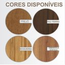 Ver imagem 6 de Luminária Decorativa Madeira Plafon Mariscal Quad 20cm:Pau Ferro