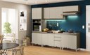 Ver imagem 2 de Cozinha Modulada Conect com 6 Peças Duna/cristal - Henn